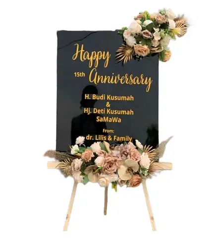 Papan Bunga Akrilik Nglanggeran