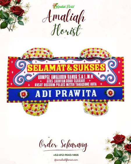 Papan Bunga Ucapan Selamat Nglanggeran
